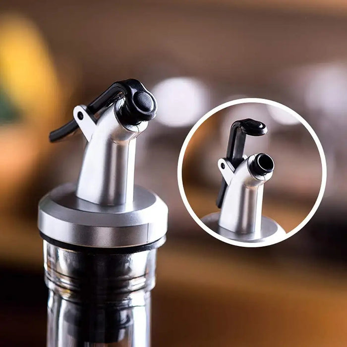 250/500ml Olive Oil Vinegar Pourer Dispenser Glass Bottle Kitchen Tools Cooking