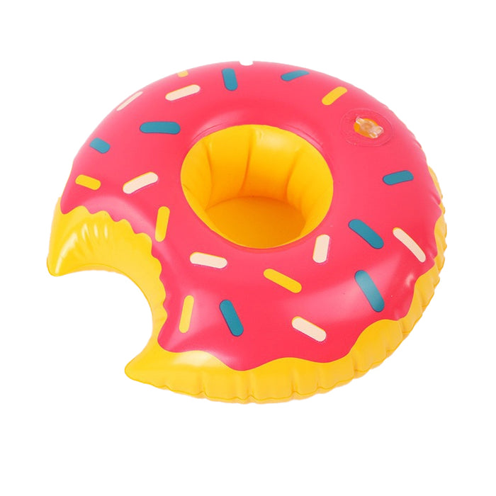 Inflatable Floating Drink Cup Holder PVC for Pool Bath Beach