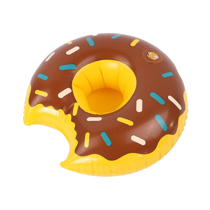 Inflatable Floating Drink Cup Holder PVC for Pool Bath Beach