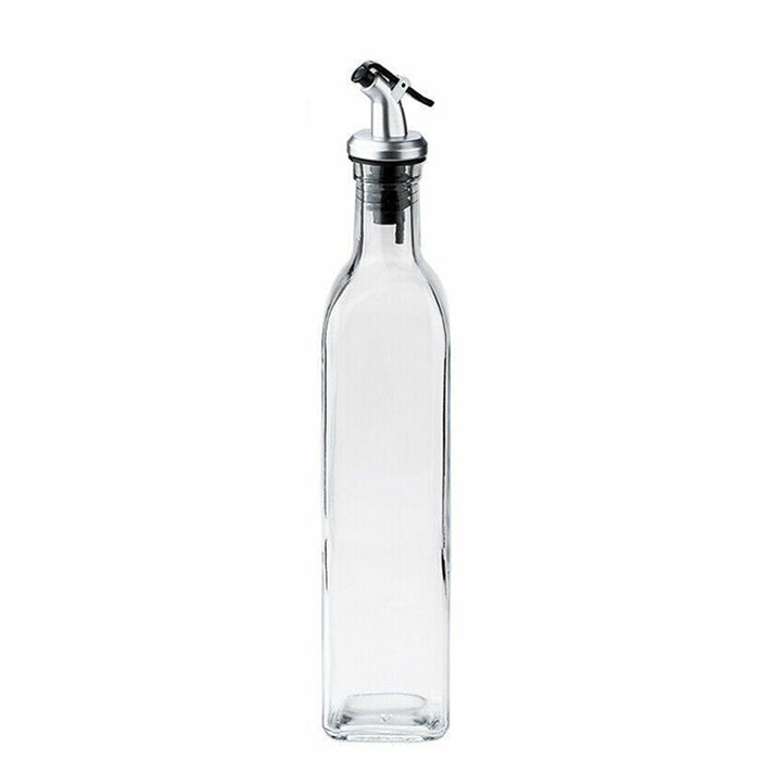250/500ml Olive Oil Vinegar Pourer Dispenser Glass Bottle Kitchen Tools Cooking