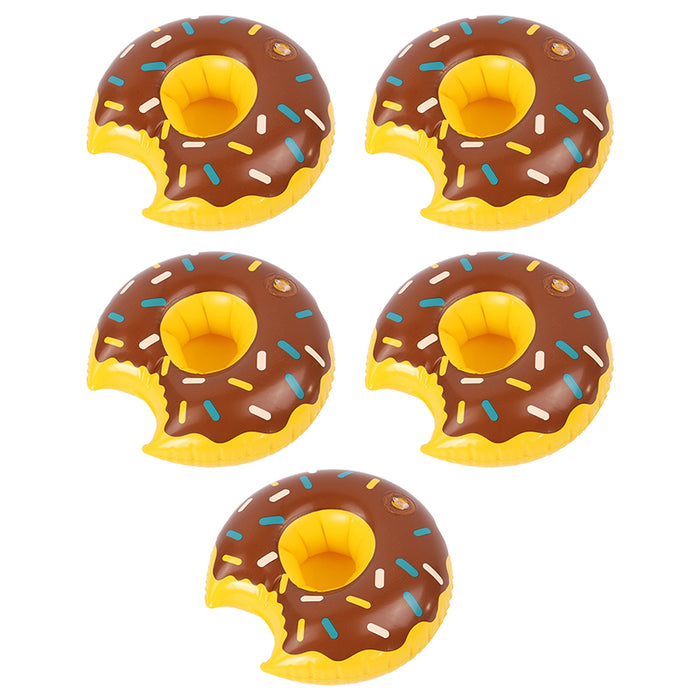 Inflatable Floating Drink Cup Holder PVC for Pool Bath Beach