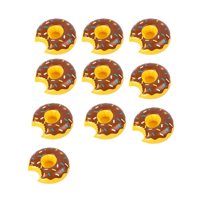 Inflatable Floating Drink Cup Holder PVC for Pool Bath Beach