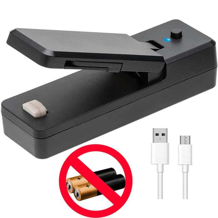 Portable USB Rechargeable Mini Heat Sealing Machine for Bags