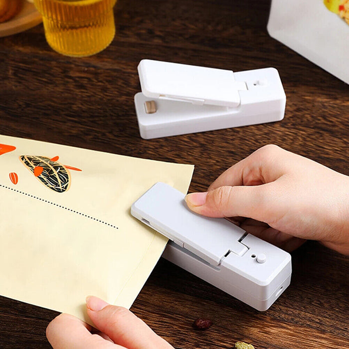 Portable USB Rechargeable Mini Heat Sealing Machine for Bags