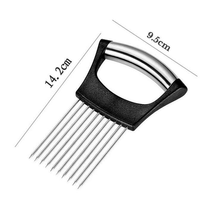 Stainless Steel Onion Needle with Comfortable Handle Kitchen Tool