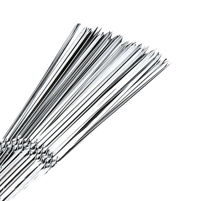 Stainless Steel Flat Skewers, 27–28cm
