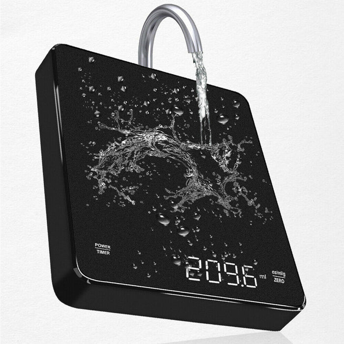Coffee Scale with Timer 0.1g Accuracy Type C Rechargeable 3kg
