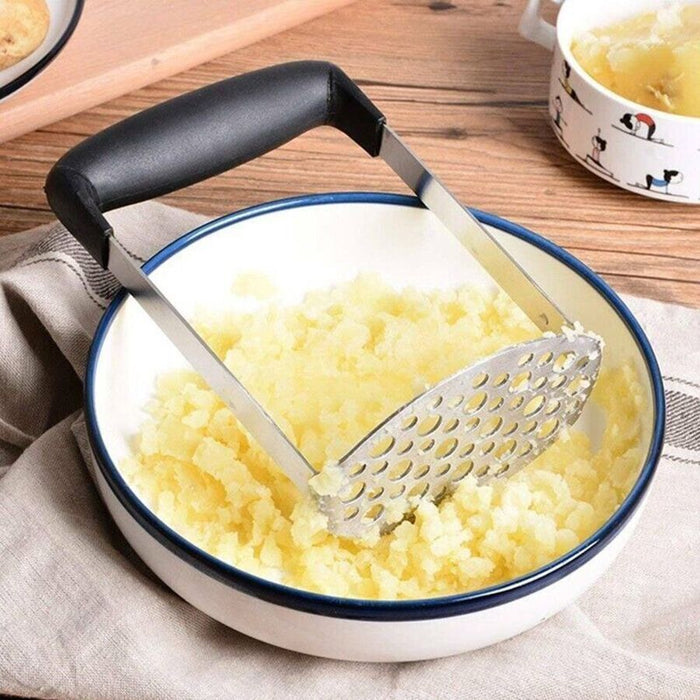 Stainless Steel Potato Masher with Comfortable Handle