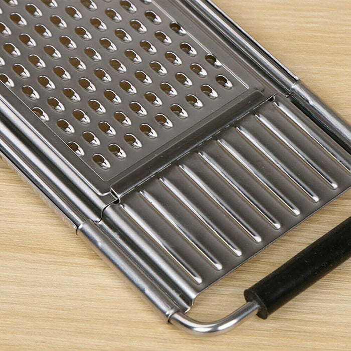 3-in-1 Stainless Steel Handheld Grater Set with Ergonomic Handle