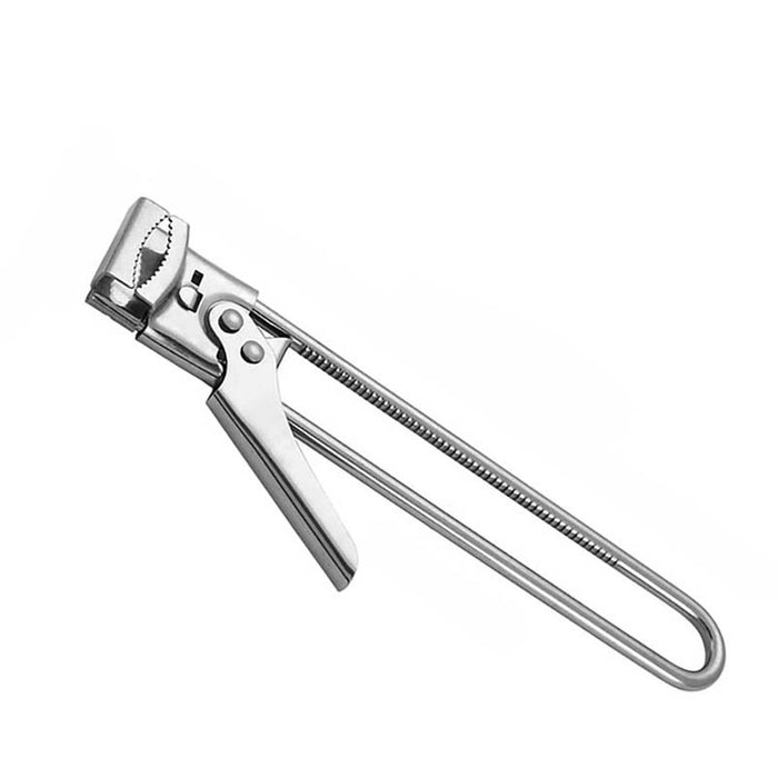 Adjustable Stainless Steel Jar Lid Opener Anti-Slip Handle Kitchen Tool