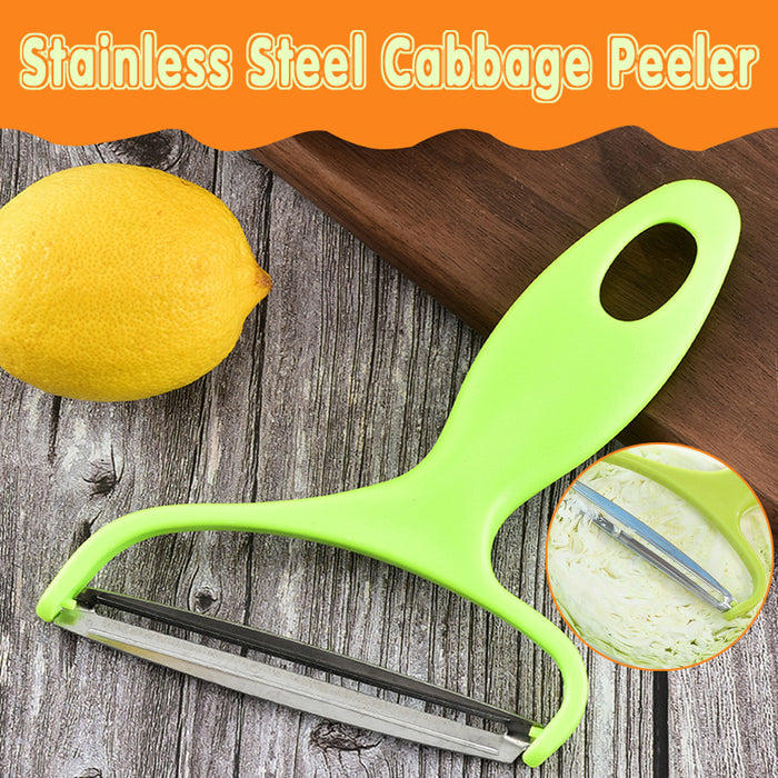 Vegetable Peeler Multi-Function Cabbage Grater Stainless Steel Kitchen Tool