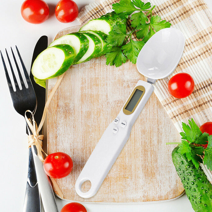 Digital Spoon Scale 500g Precision Kitchen Measuring Tool with LCD Display