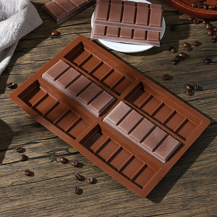 Silicone Chocolate Bar Mould Food Grade Non Stick Baking