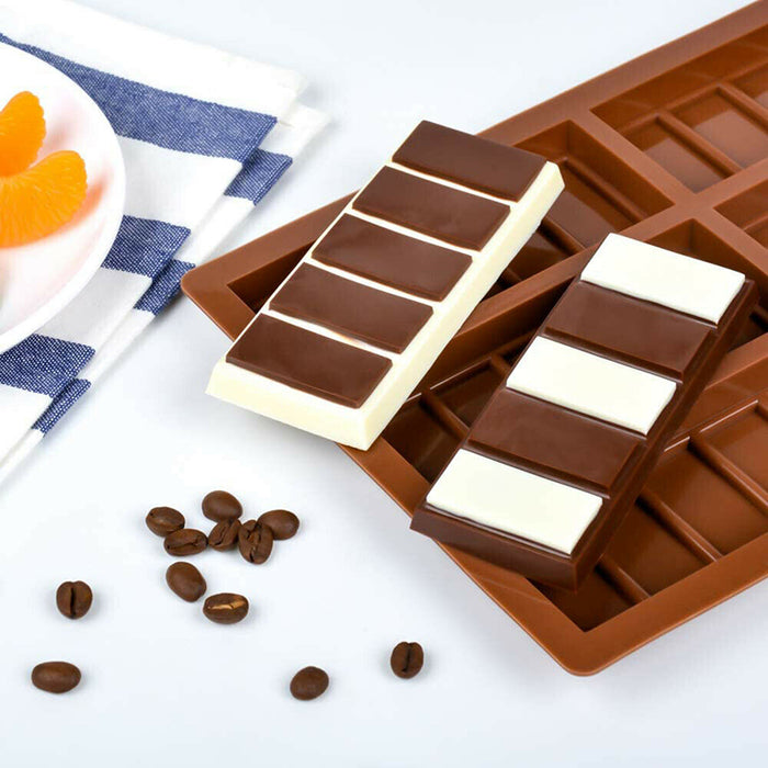 Silicone Chocolate Bar Mould Food Grade Non Stick Baking