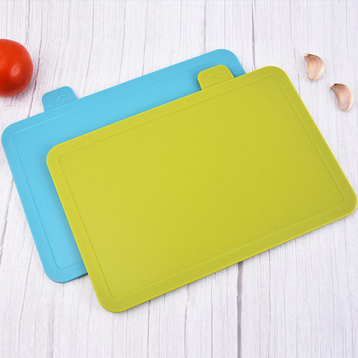 4-Piece Colour-Coded Cutting Board Set with Storage Rack BPA-Free