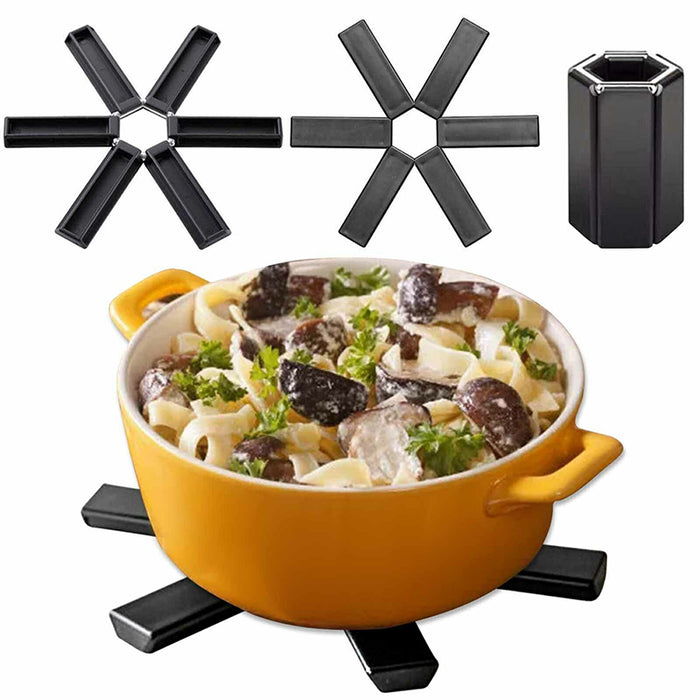 Foldable Heat Resistant ABS Insulation Pad Anti-Slip Table Mat