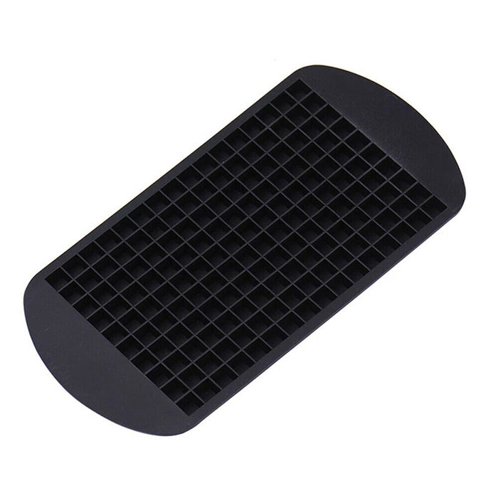 Mini Ice Cube Tray 160-Cube Food-Grade Silicone 24×12×1cm