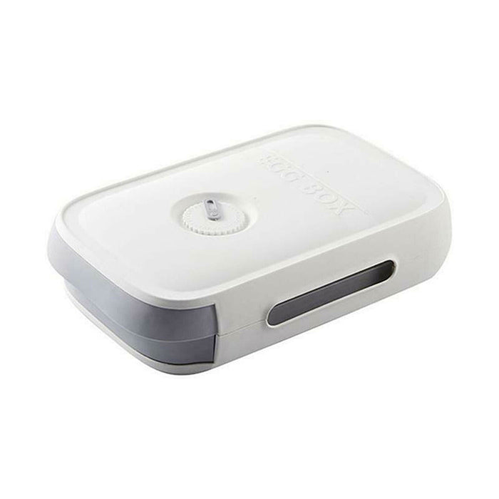 Egg Drawer Storage Box with Grid Design Stackable Organiser