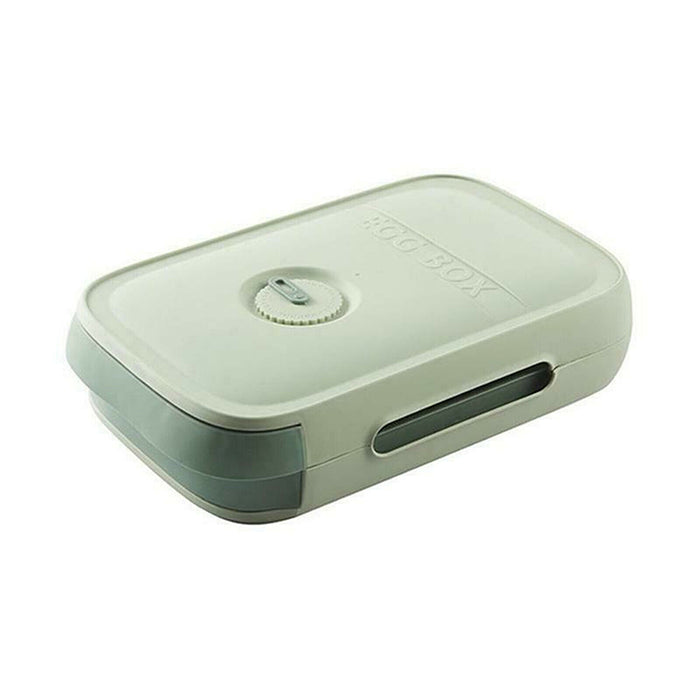 Egg Drawer Storage Box with Grid Design Stackable Organiser