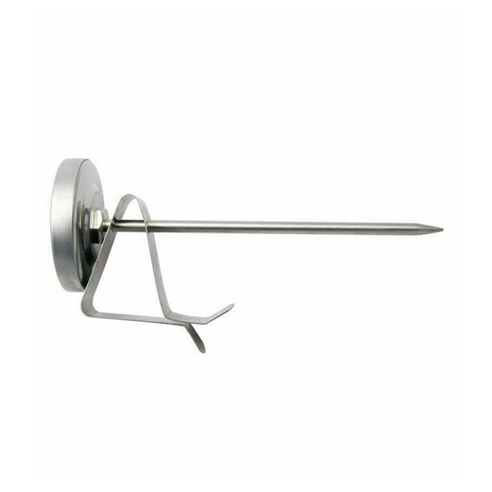 Stainless Steel Food Thermometer with Mounting Clip