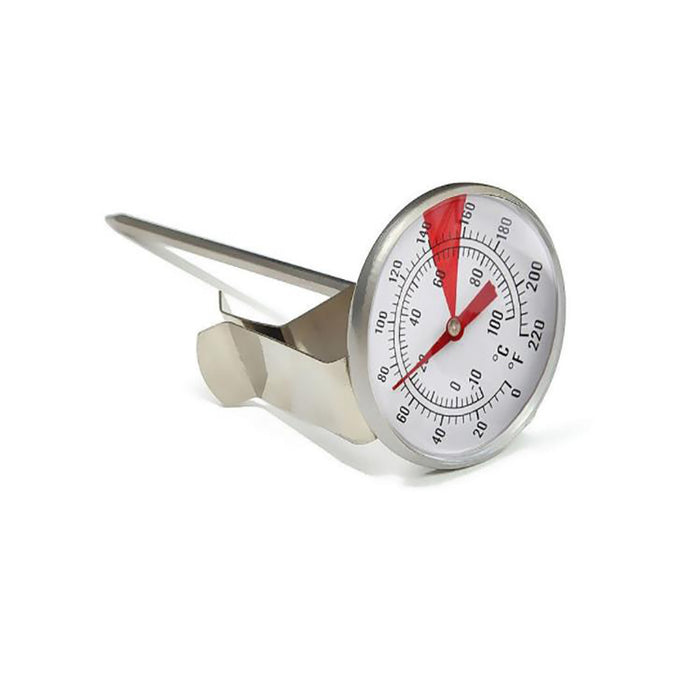 Stainless Steel Food Thermometer with Mounting Clip