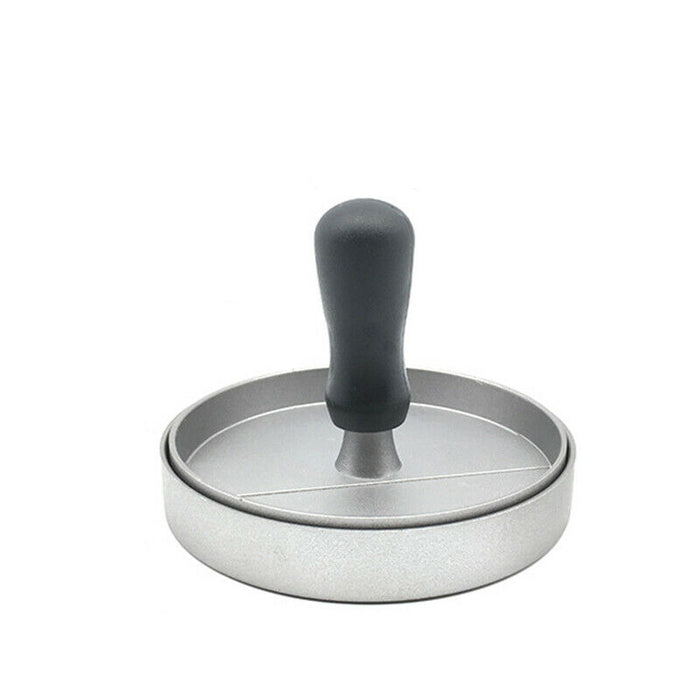 Patty Mould Round Non-Stick Aluminium with Plastic Handle 9cm