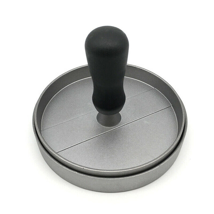 Patty Mould Round Non-Stick Aluminium with Plastic Handle 9cm