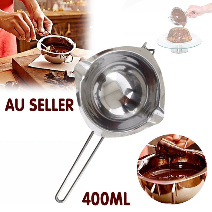 Stainless Steel Chocolate Melting Pot Double Boiler