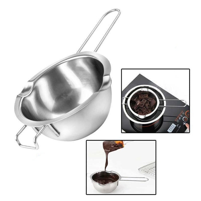 Stainless Steel Chocolate Melting Pot Double Boiler