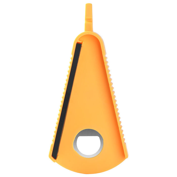 Adjustable Jar Opener Lid Gripper 3 to 7cm Yellow Plastic