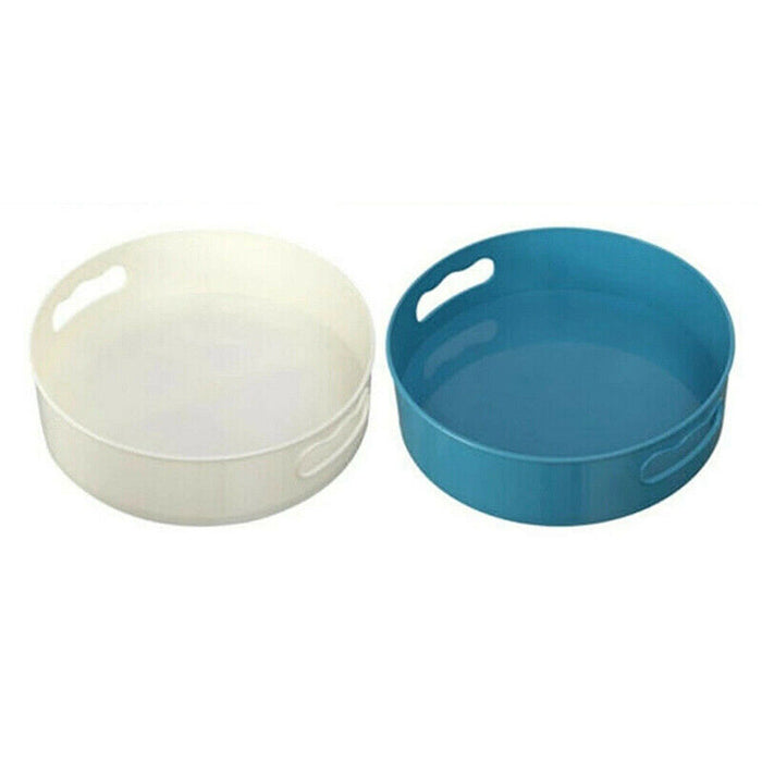 Rotating Lazy Susan Organiser 230×65mm, Plastic & Silicone Turntable