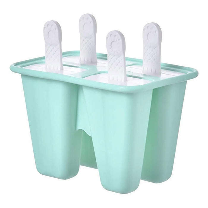 Premium Silicone Popsicle Mold, Reusable Ice Cream Maker