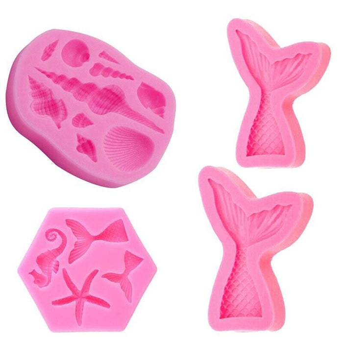 Silicone Mould Food Grade Non-Stick, Pink