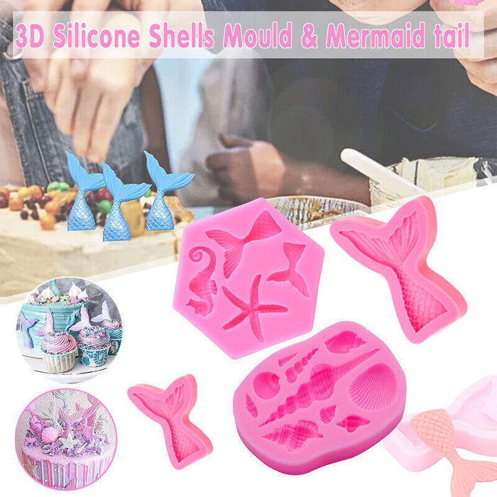 Silicone Mould Food Grade Non-Stick, Pink