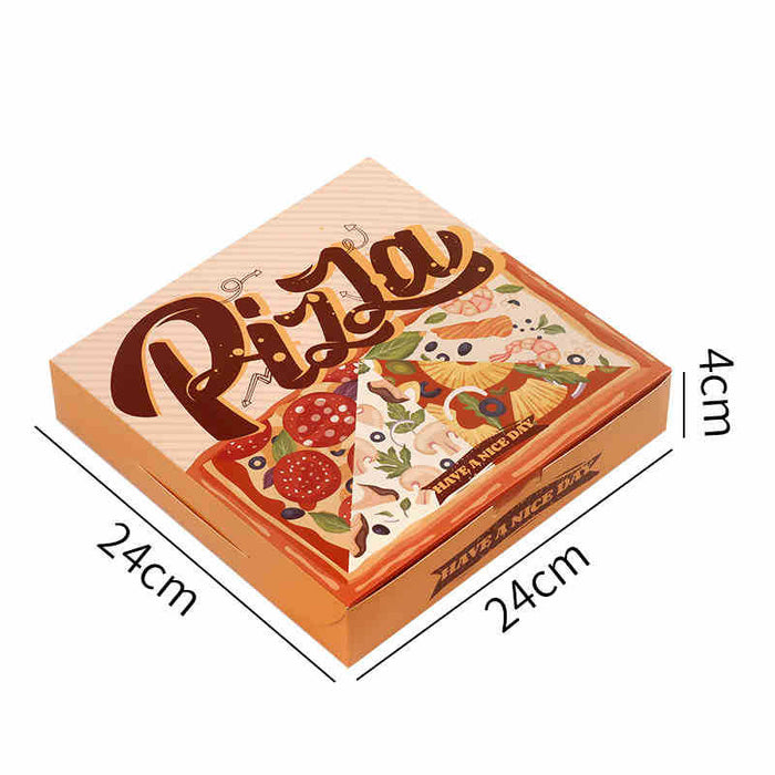 Pizza Takeaway Box 240x240x45mm, 40 pack