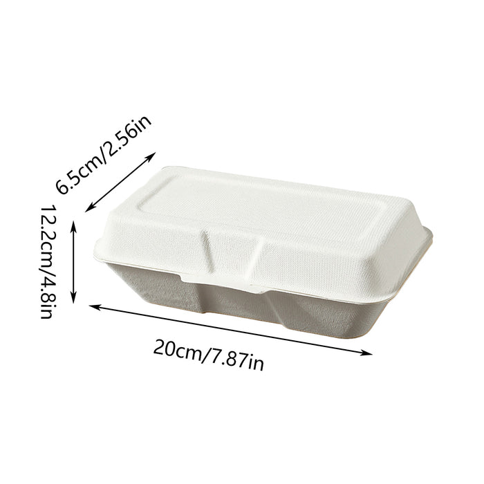 Disposable Paper Hot Dog Box, White, 50 pack