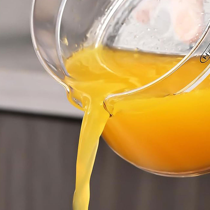 Manual Juice Extractor with 500ml Capacity Ergonomic Design