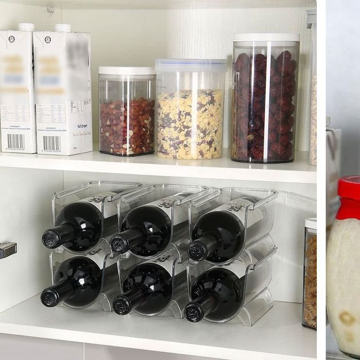 Stackable PET Bottle Storage Rack Single,Double,Triple