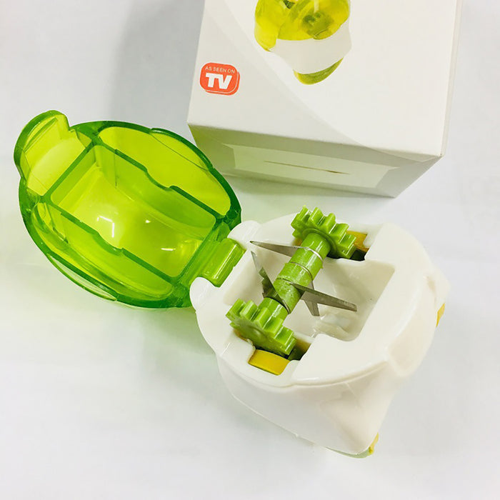 Garlic Crusher Roller with 2-in-1 Slicer Manual Presser