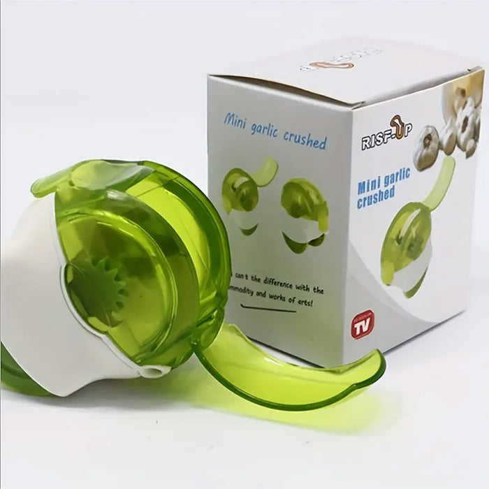 Garlic Crusher Roller with 2-in-1 Slicer Manual Presser