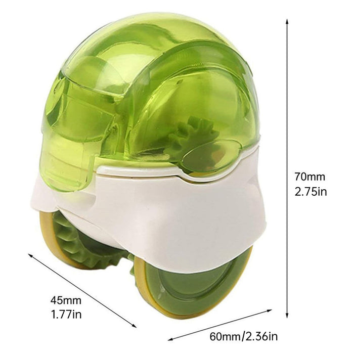 Garlic Crusher Roller with 2-in-1 Slicer Manual Presser