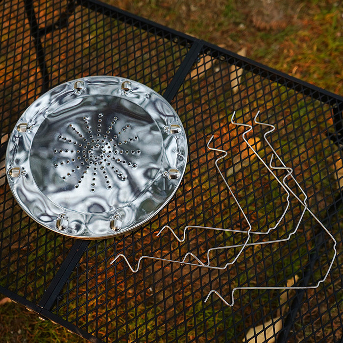 Outdoor Toast Rack Camping Picnic Grill Foldable Bread Holder Stainless Steel