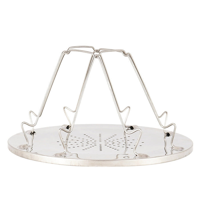 Outdoor Toast Rack Camping Picnic Grill Foldable Bread Holder Stainless Steel
