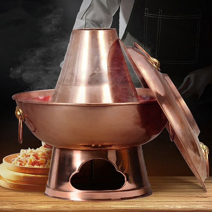 Chinese Copper Hot Pot, 380mm