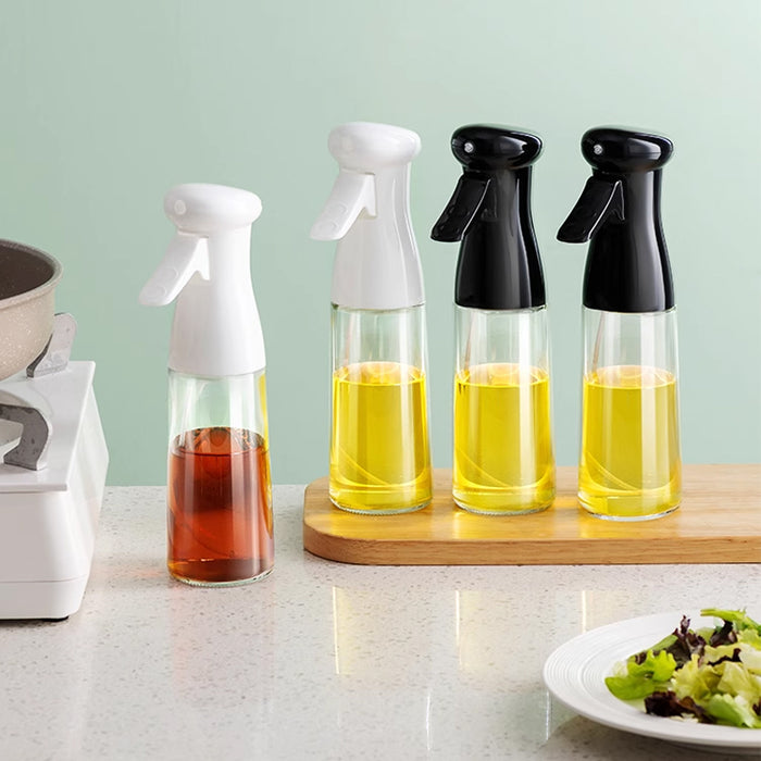 Oil Spray Bottle 200ml Glass Refillable Mist Dispenser