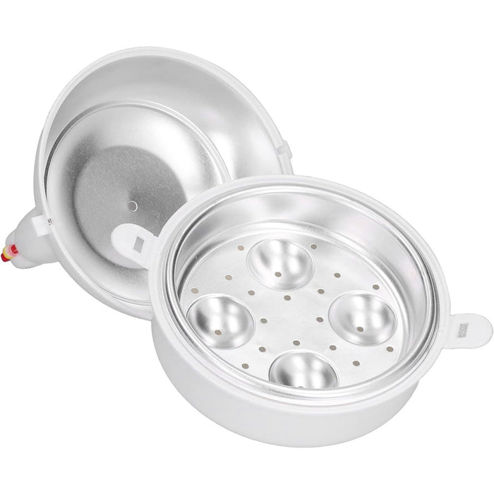 4 Egg Microwave Egg Steamer Chicken Shape Kitchen Tool