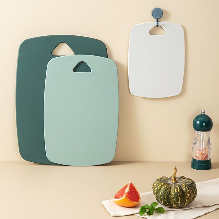 3 Pcs Cutting Board Set Double Sided PP Hanging Hole