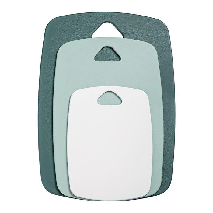 3 Pcs Cutting Board Set Double Sided PP Hanging Hole