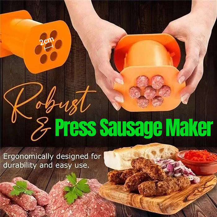 Hot Dog Maker Meat Strip Squeezer Pasta Balls Kitchen Tool