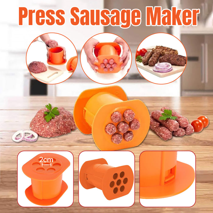 Hot Dog Maker Meat Strip Squeezer Pasta Balls Kitchen Tool